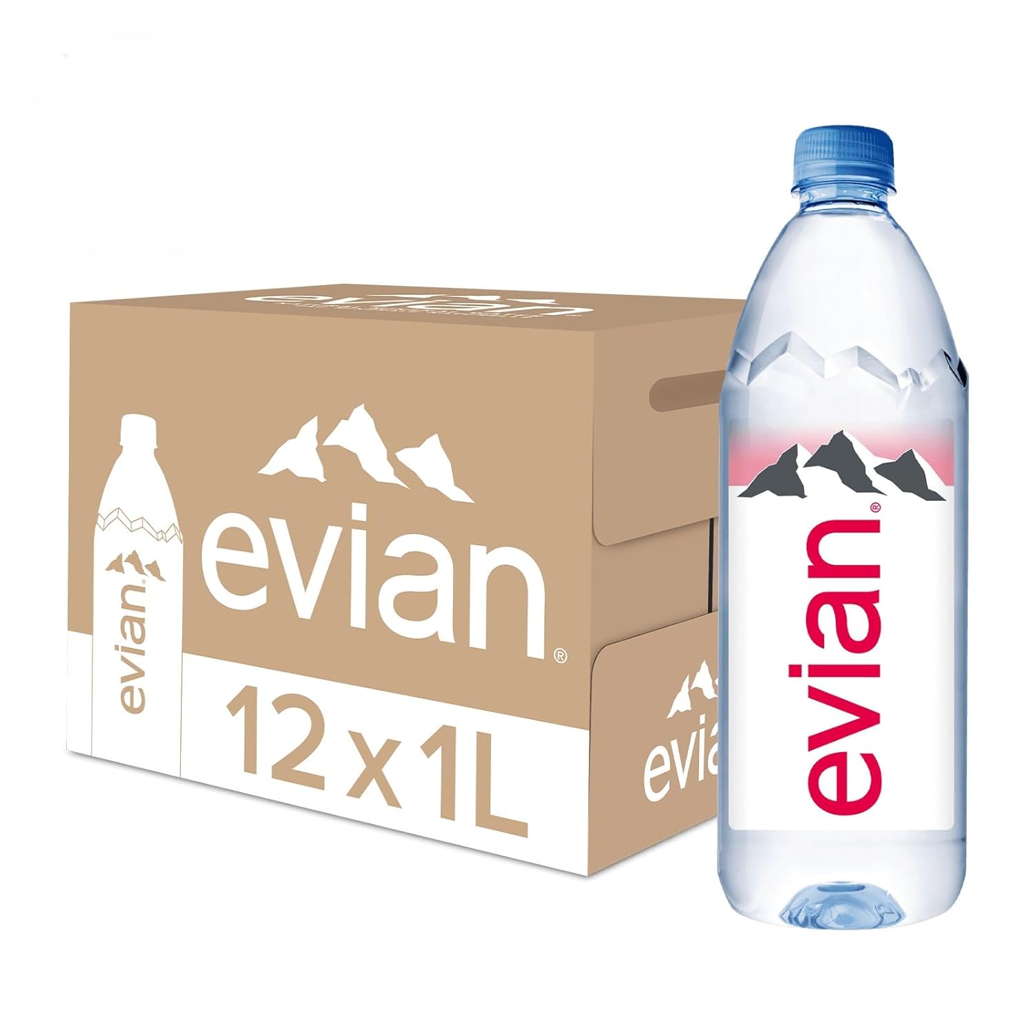 Evian Water Bottle